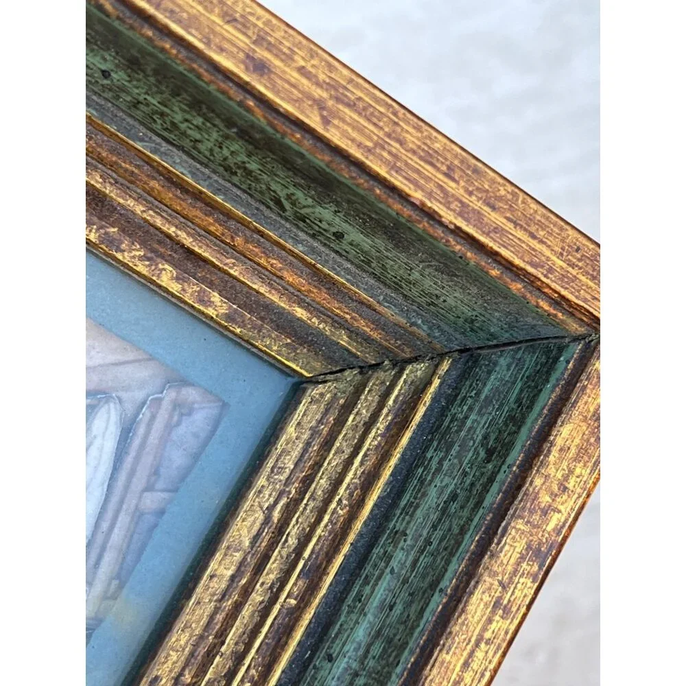 Anton Pieck 3D Framed Diorama Art Three Wisemen Layered Art Vintage